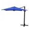 California Umbrella 8.5' Bronze Aluminum Cantilever Patio Umbrella, Sunbrella Pacific Blue 194061337882 - alternate 1